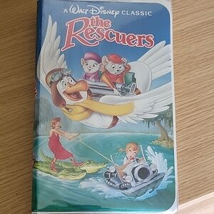 The Rescuers VHS Tape